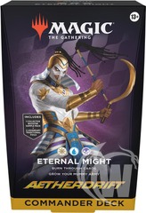 Aetherdrift Commander Deck - Eternal Might